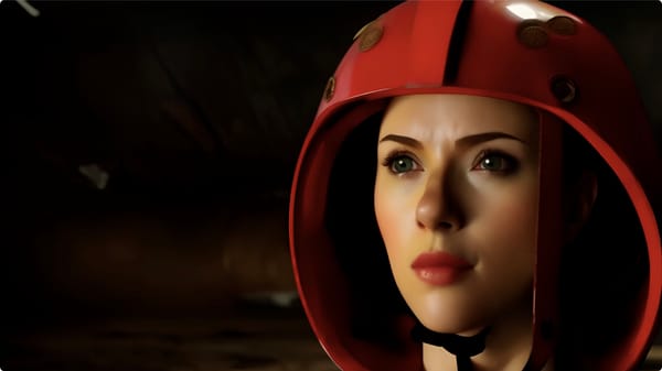 “All the rage was the Scarlet Johansson protective helmet.”